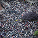 Manifestación masiva. Getty